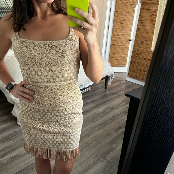 Vintage Cocktail Dress with Fringe! - Picture 8 of 15